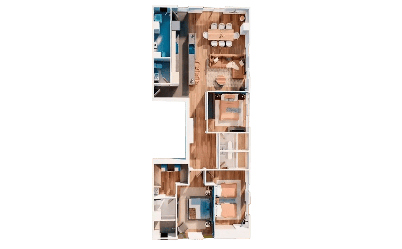 Distribución de Modelo Penthouse