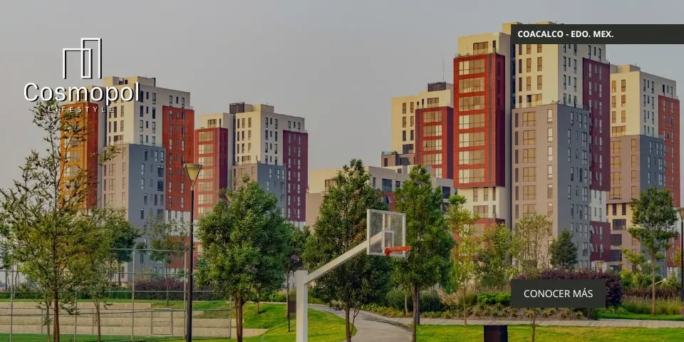 Departamentos en venta en Coacalco Estado de Mexico - Cosmopol Lifetyle (1)