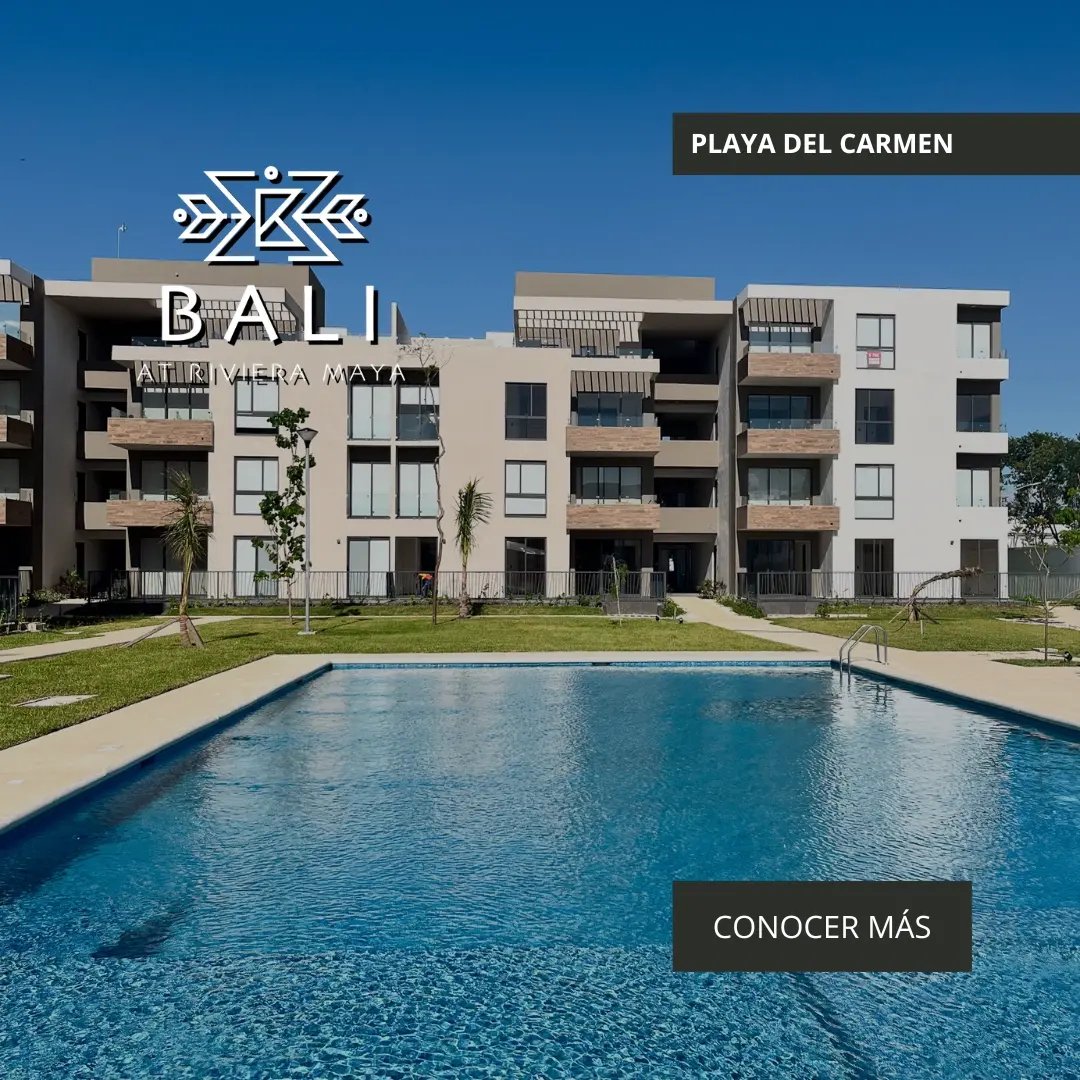 Departamentos en venta en Playa del Carmen - Bali Lifetyle (1)-1