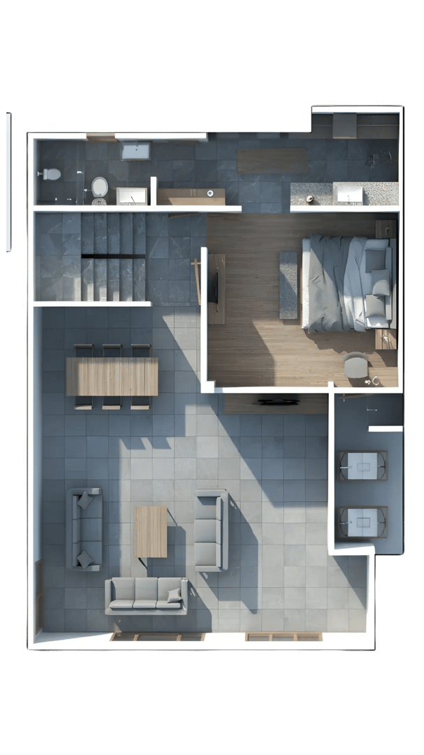 Nivel 1  de Modelo Creta Roof Garden