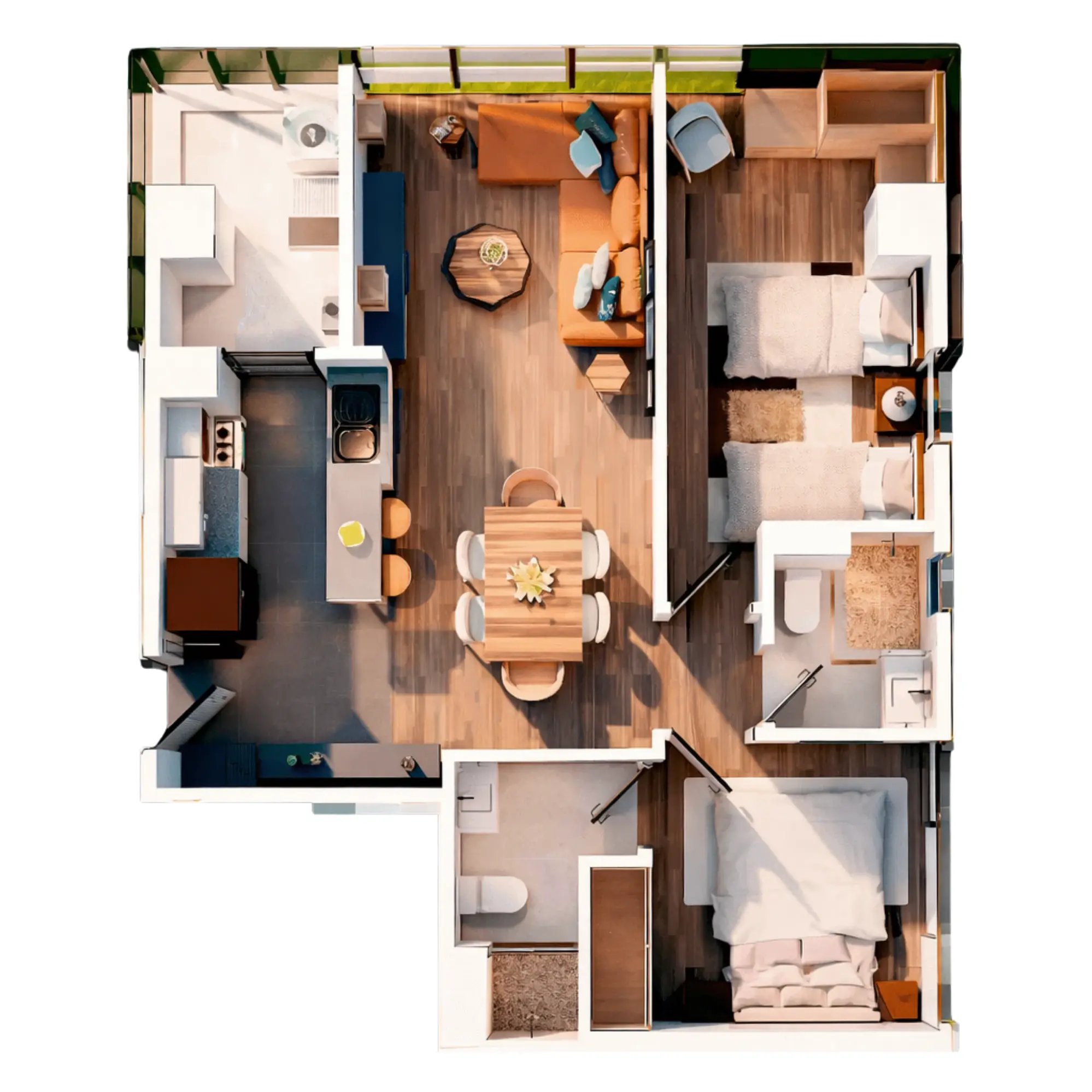 Un solo nivel de Modelo Heritage