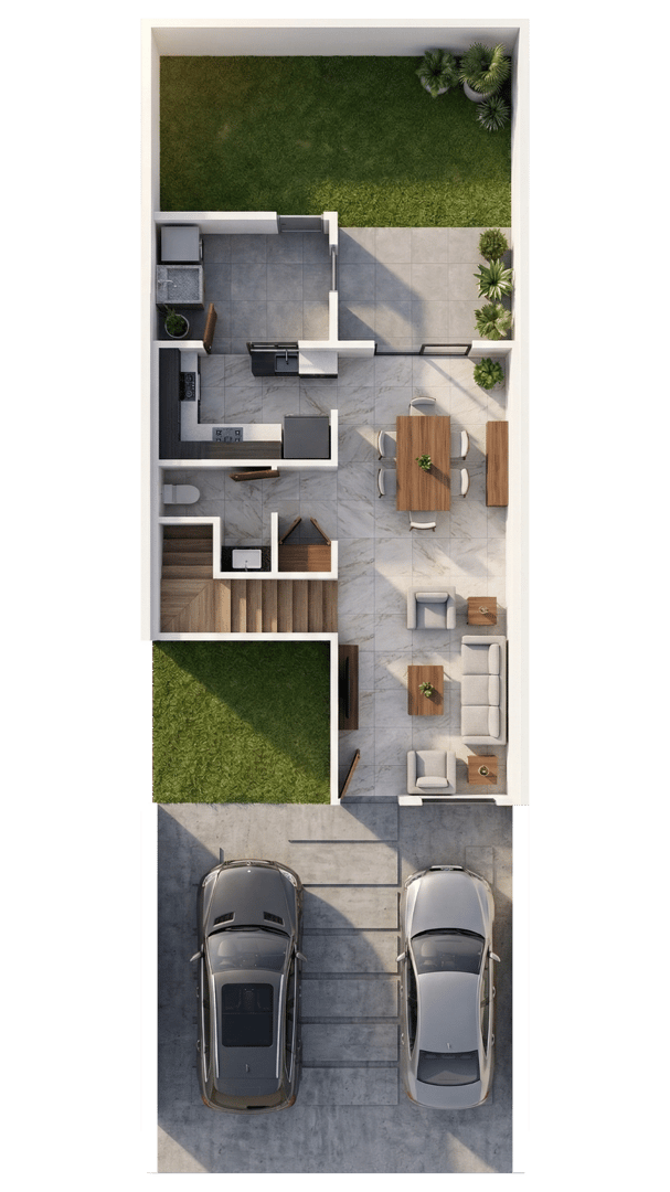 Planta Baja  de Modelo Platino